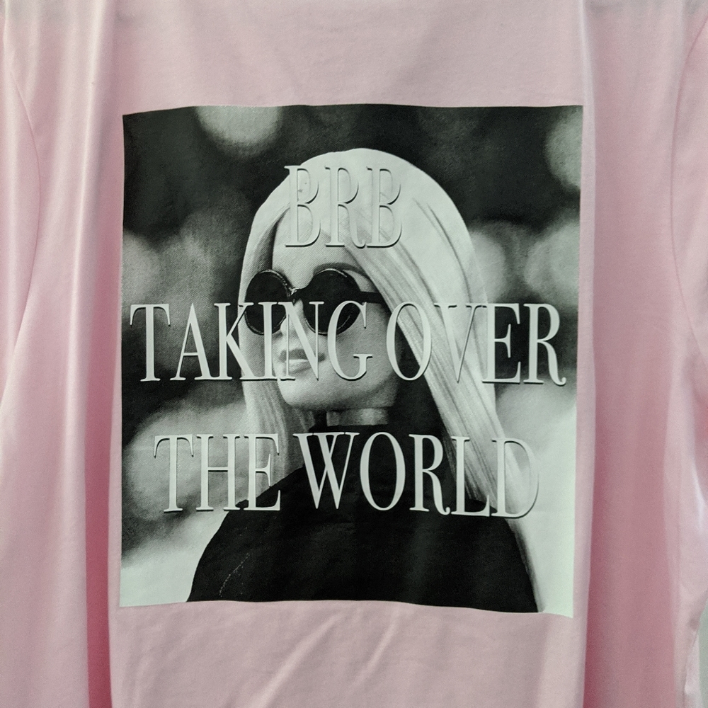 Barbie Taking Over The World Shirt with Keychain